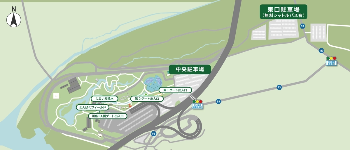 世界淡水魚園マップ